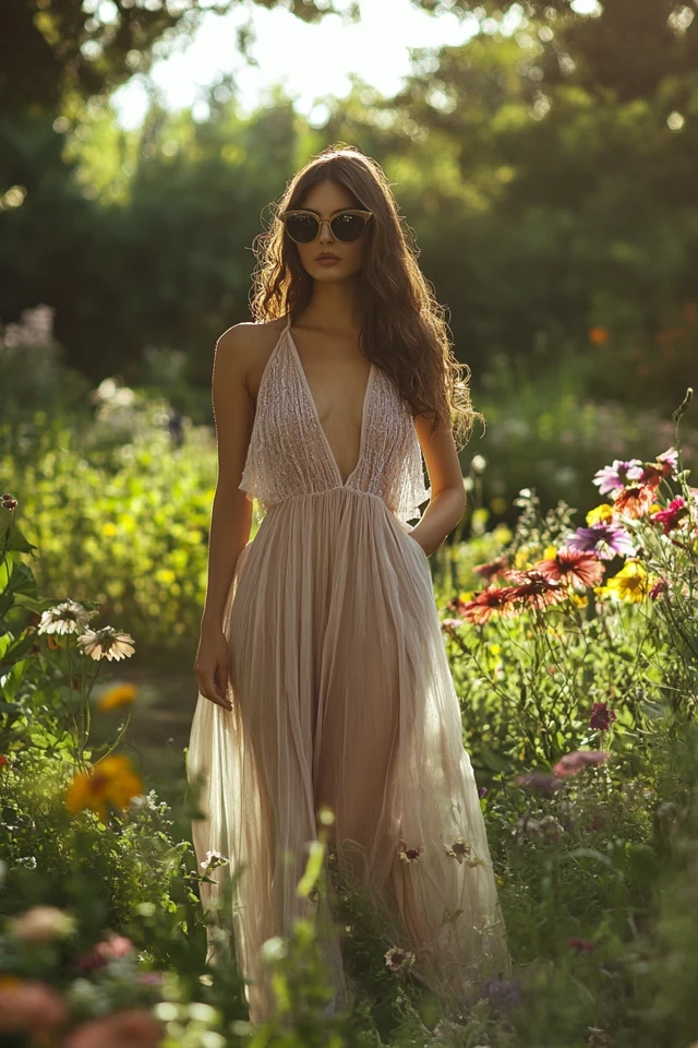 Sheer Maxi Dresses for Summer Layering - photo 8