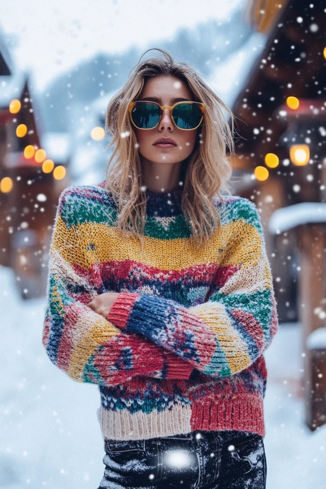 Colorful Knitwear with Fun Patterns for Winter Warmth - photo 8