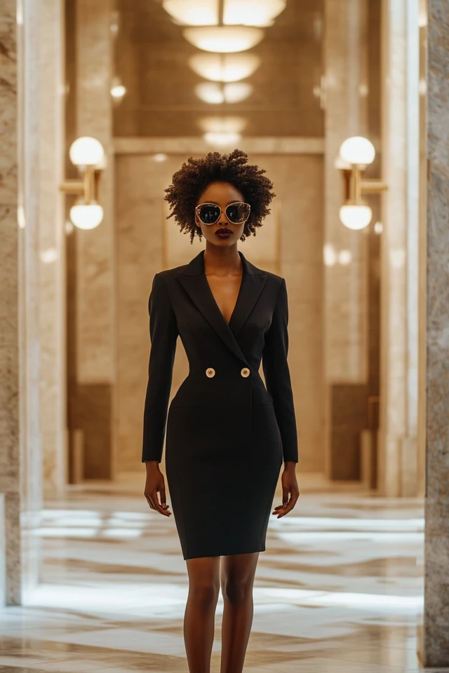 The Classic Blazer Dress for Polished Power - photo 8