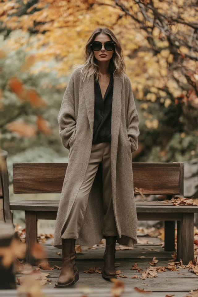 Relaxed Tunic Coats for Effortless Layers - photo 9