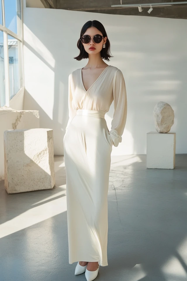 Minimalist Slip Skirts for Understated Sophistication: Effortless Elegance in Every Step - photo 8