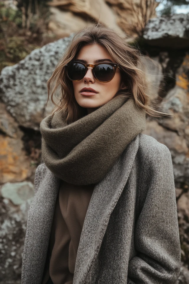 Heavy Wool Scarves for Extra Wind Chill: Warmth, Comfort, and Effortless Winter Style - photo 8