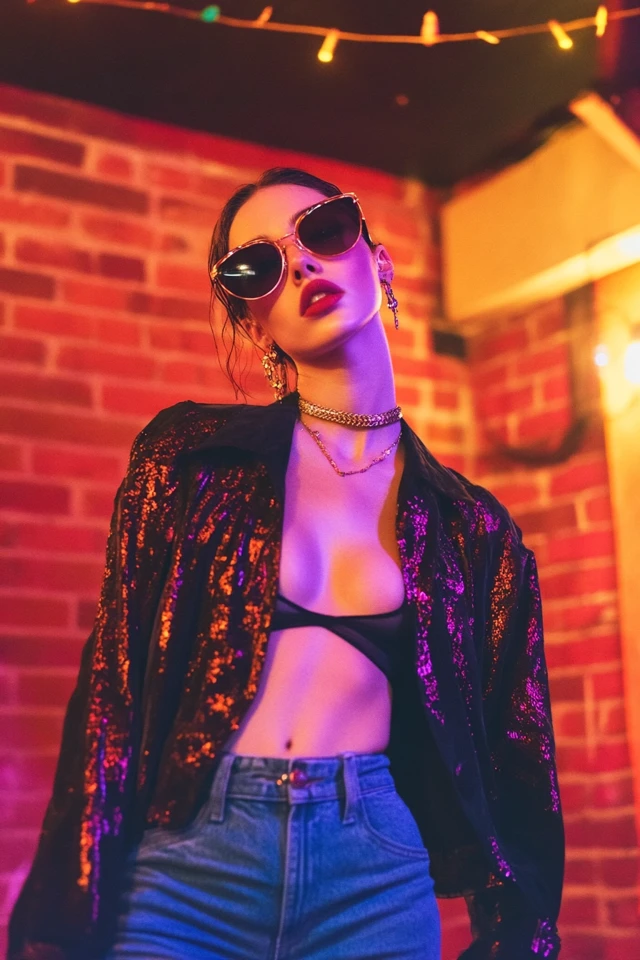 Edgy Open Mic Night Styles with Cropped Jackets: Express Yourself with Confidence - photo 8