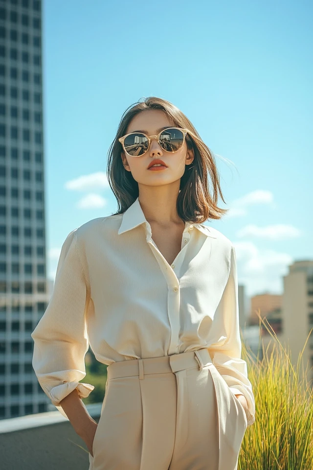Timeless Button-Up Blouses for Polished Looks