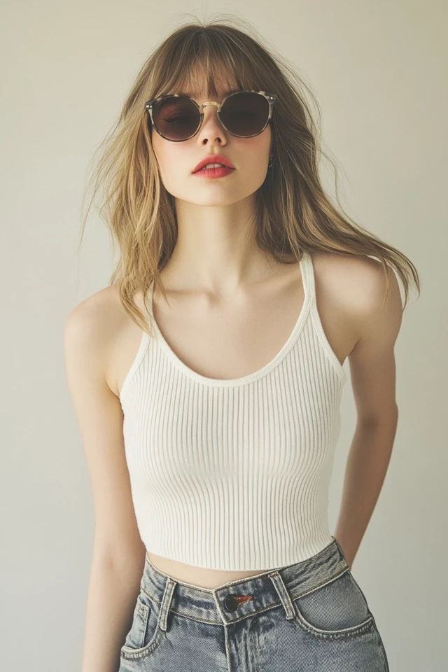 Ribbed Tank Tops for Effortless Basics - photo 7