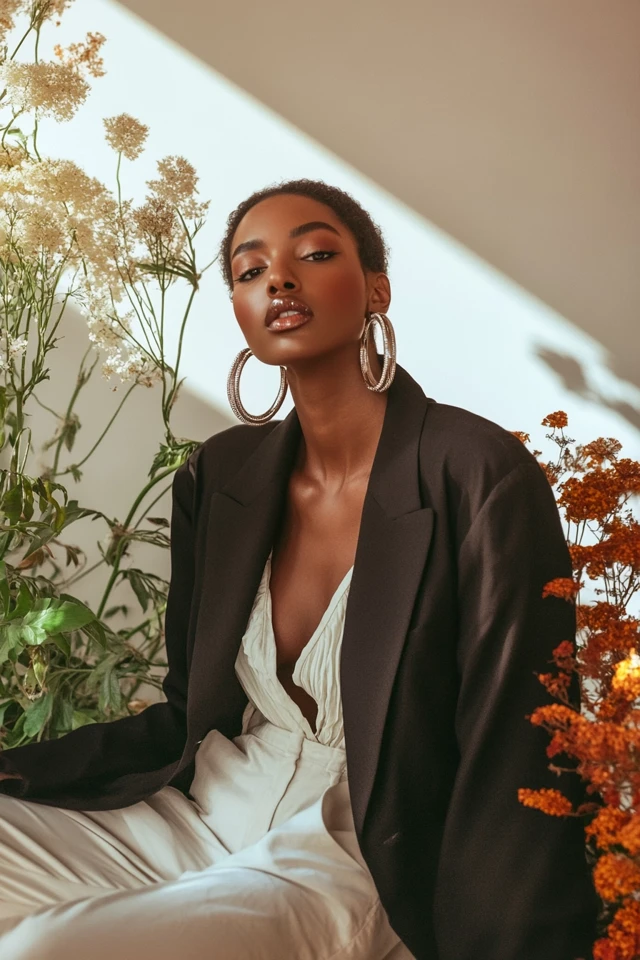 Styling Large Hoops for a Trendy Look