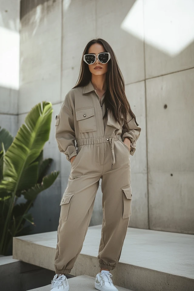 Relaxed Utility Jumpsuits for Casual Chic
