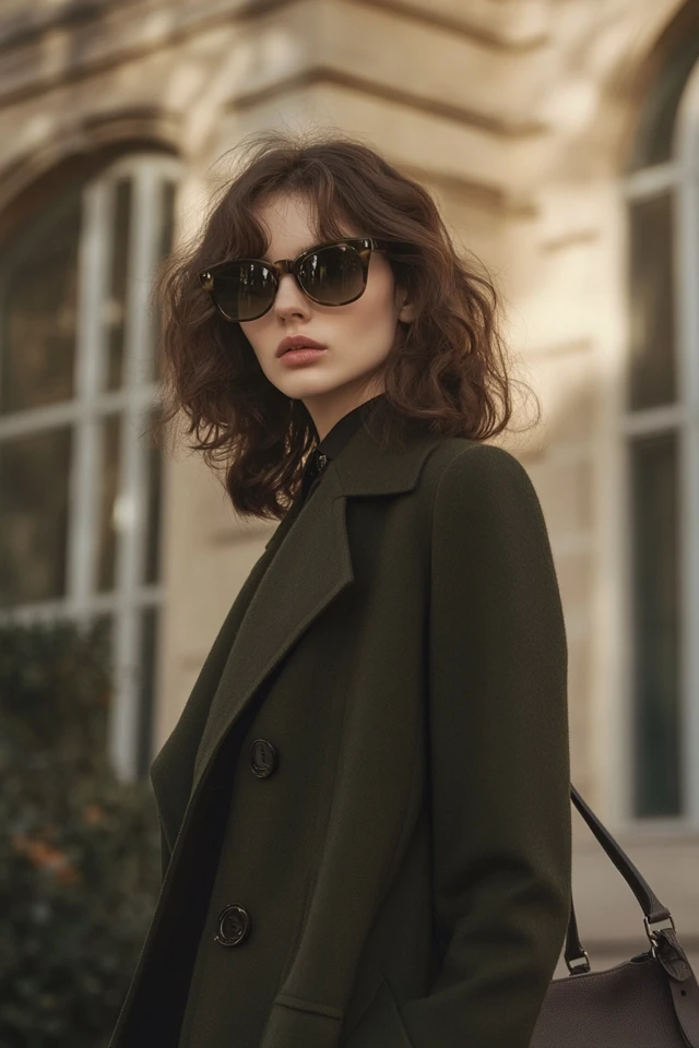Structured A-Line Coats for Timeless Elegance