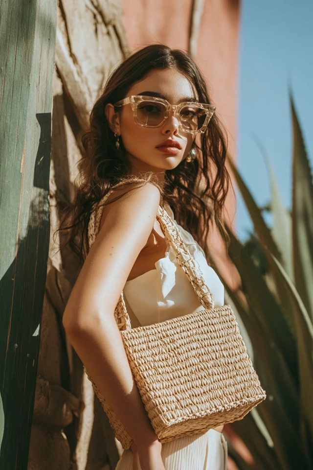 How to Wear Straw Bags Beyond the Beach - photo 3