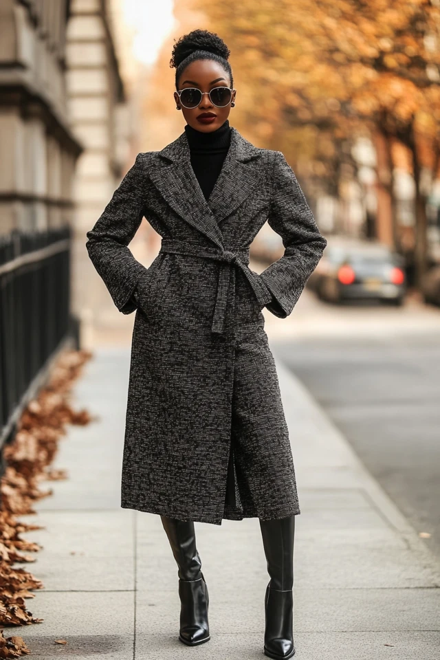 Stylish Wrap Coats for Transitional Weather
