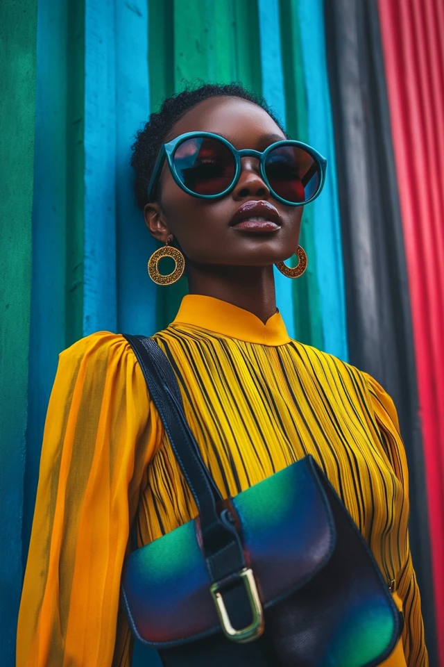Styling Bold Colors with Accessories for a Statement Look