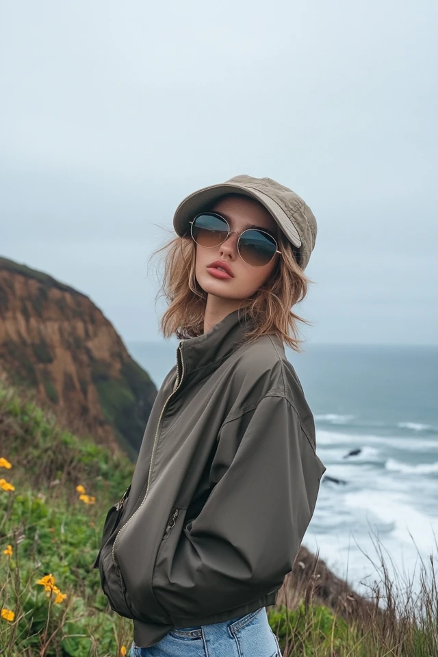 Relaxed Windbreakers for Coastal Winds