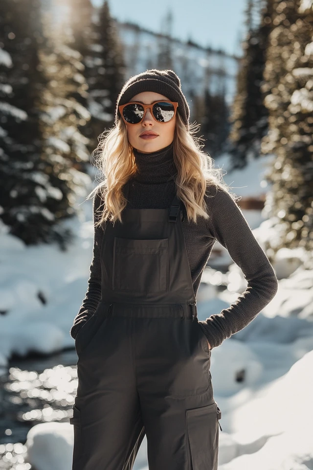 Insulated Overalls for Frosty Outdoor Activities