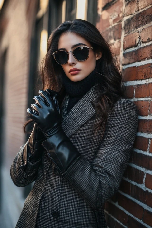 The Chic Way to Style Leather Gloves for Winter
