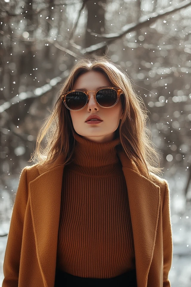 Warm Turtleneck Tops for Icy Winter Weather - photo 8