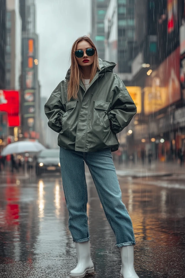 Waterproof Anoraks for Rainy Weather Style