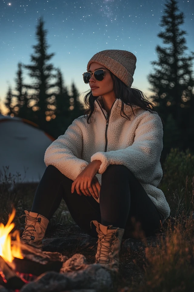 Fleece Pullovers for Cold Camping Nights - photo 8