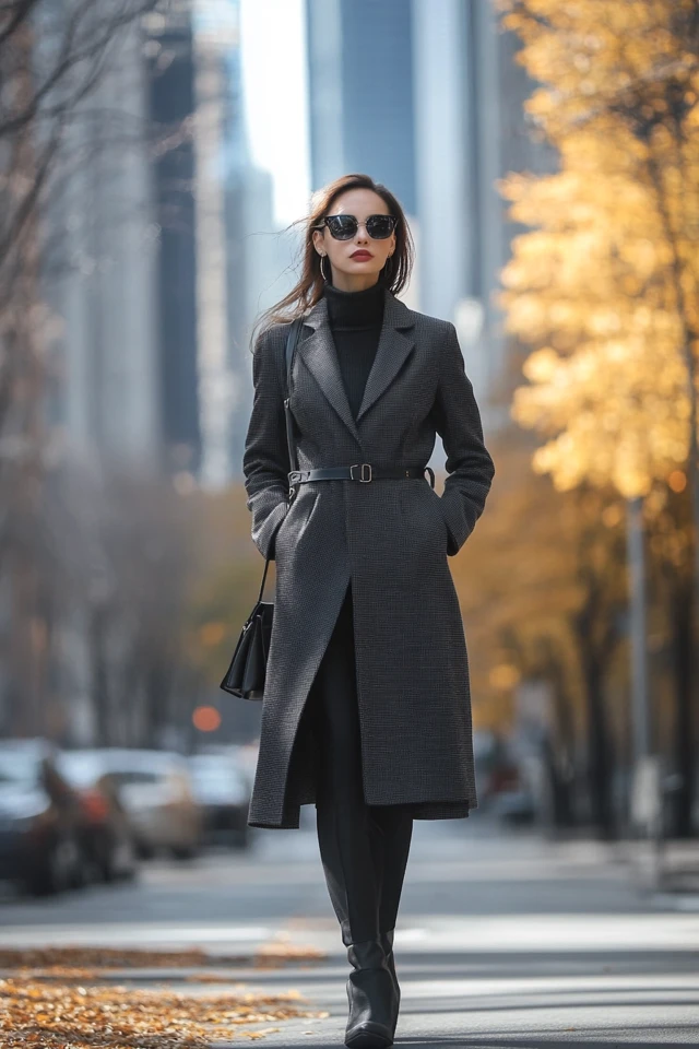Layered Long Coats for Windy City Walks - photo 8
