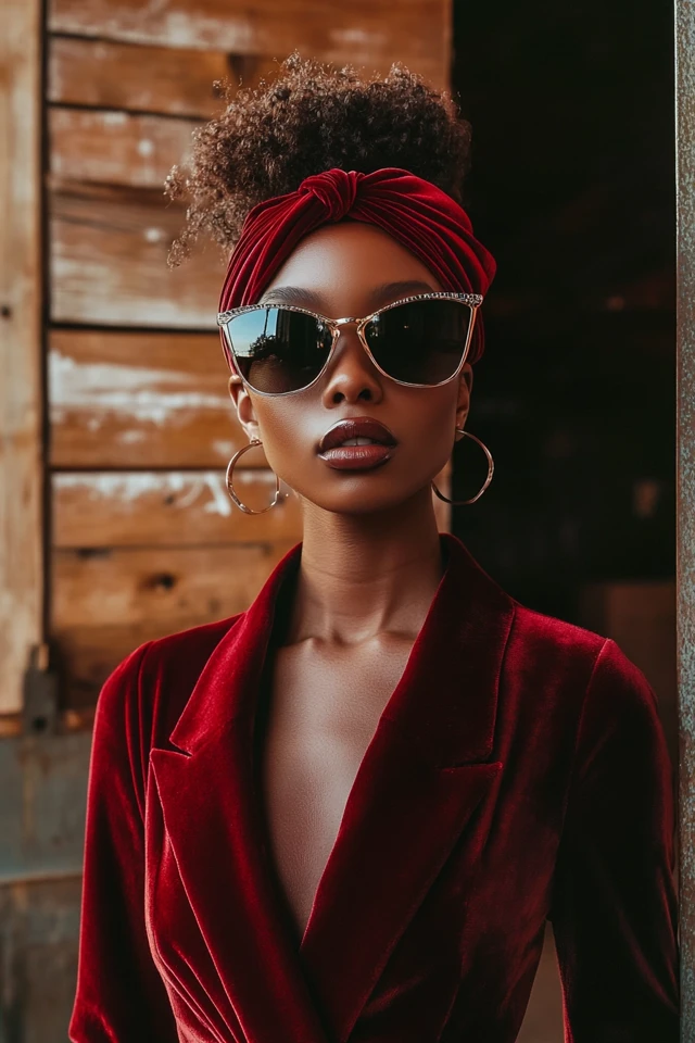 Styling Velvet Accessories for Holiday Outfits