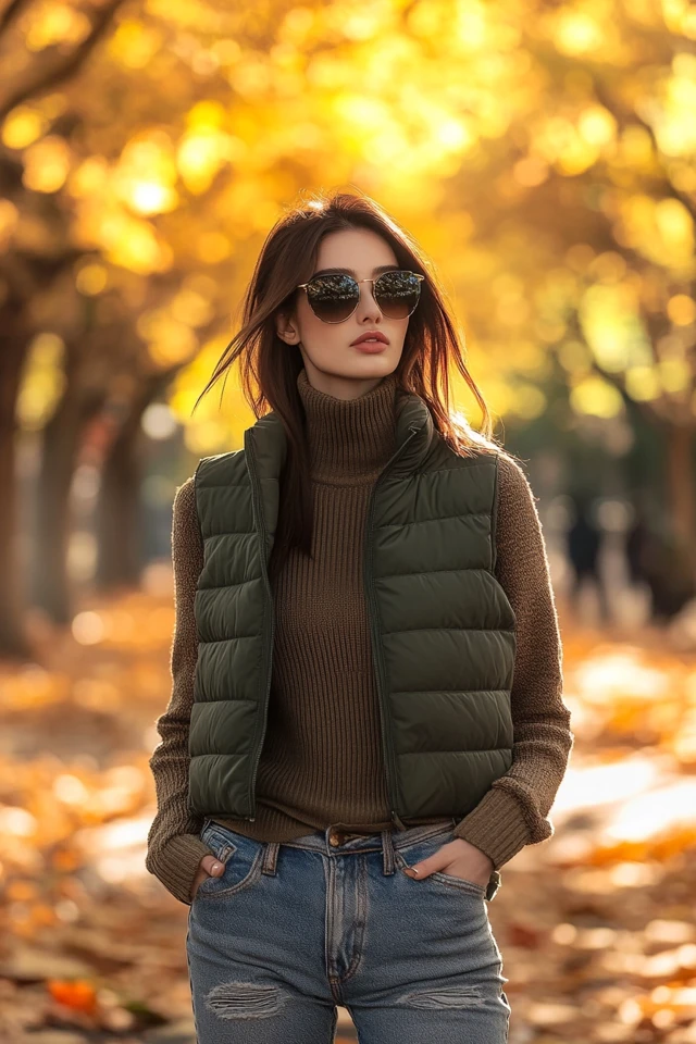 Layered Gilets for Breezy Fall Weather - photo 8