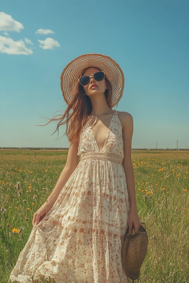 Lightweight Bohemian Dresses for Warm, Sunny Days - photo 8