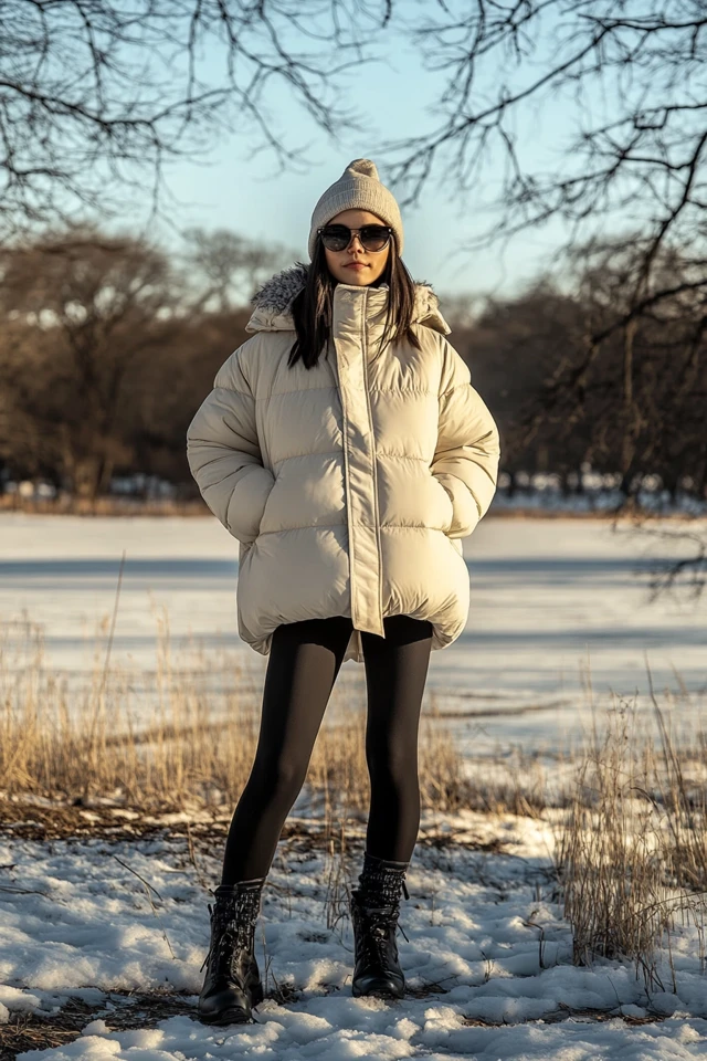 Oversized Puffers for Windy Outdoor Winter Adventures - photo 8
