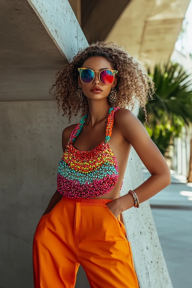 How to Incorporate Colorful Beaded Bags into Your Wardrobe - photo 8