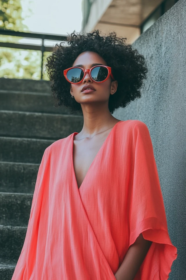 The Best Coral and Soft Grey Color Palettes for Tunics - photo 8