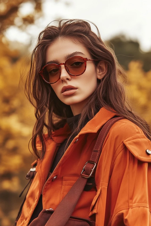 Modernizing Warm Orange and Deep Brown - photo 8
