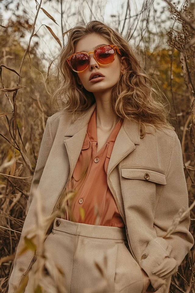 Warm Sand and Burnt Orange in Transitional Jackets - photo 8