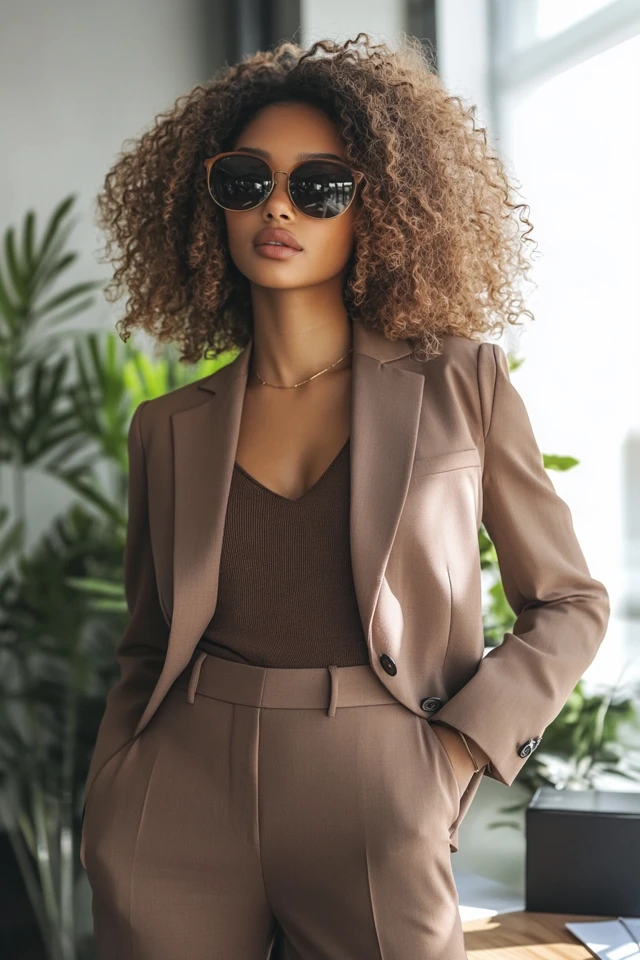 Relaxed Tailored Pantsuits for Fall Workwear Trends - photo 8