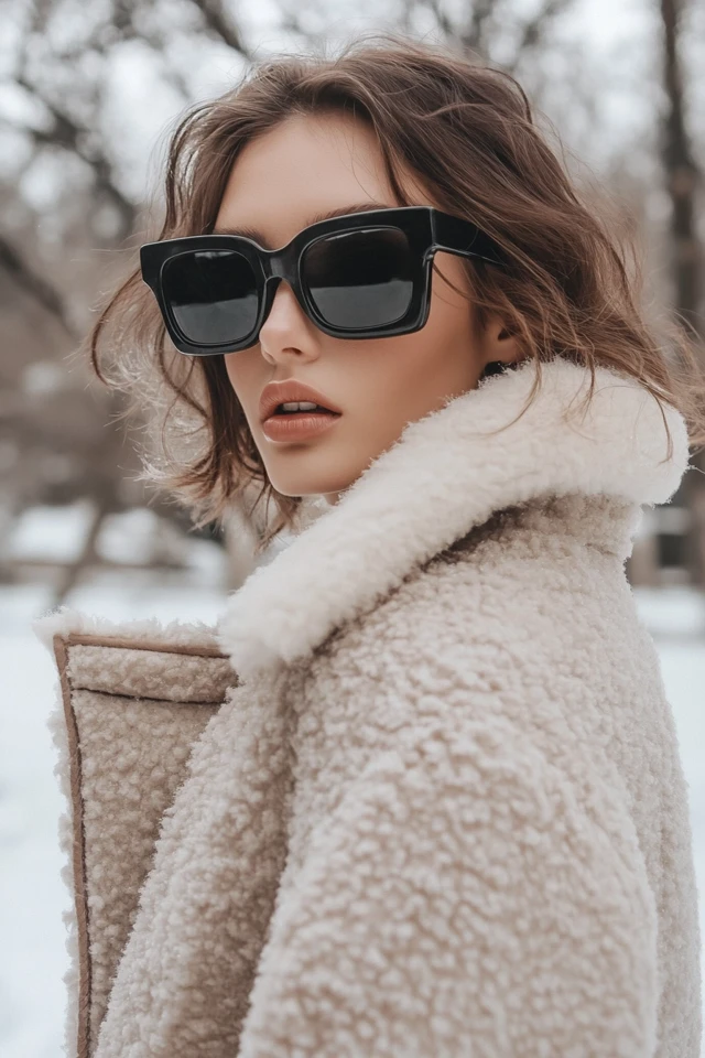 Faux Shearling Jackets for Winter Warmth - photo 8