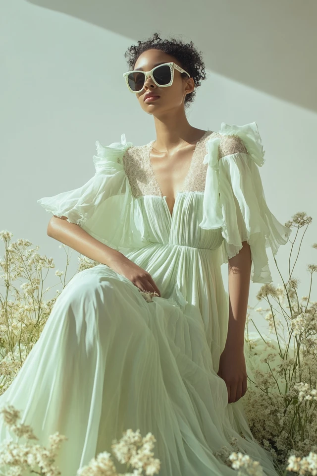 The Perfect Mint Green and White for Spring Dresses - photo 8