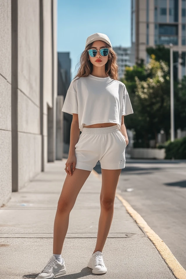 Stretchy Bike Shorts for Sporty Casual Looks - photo 8