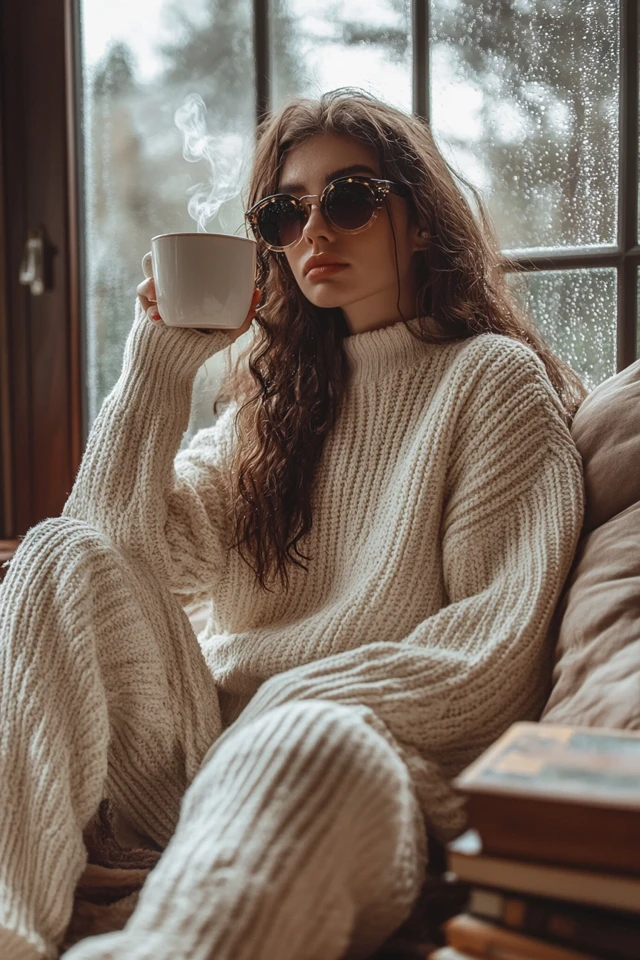 Relaxed Knit Sets for Indoors on Rainy Days - photo 8