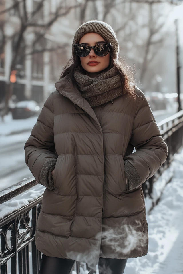 Soft Puffer Gloves for Icy Morning Commutes - photo 8