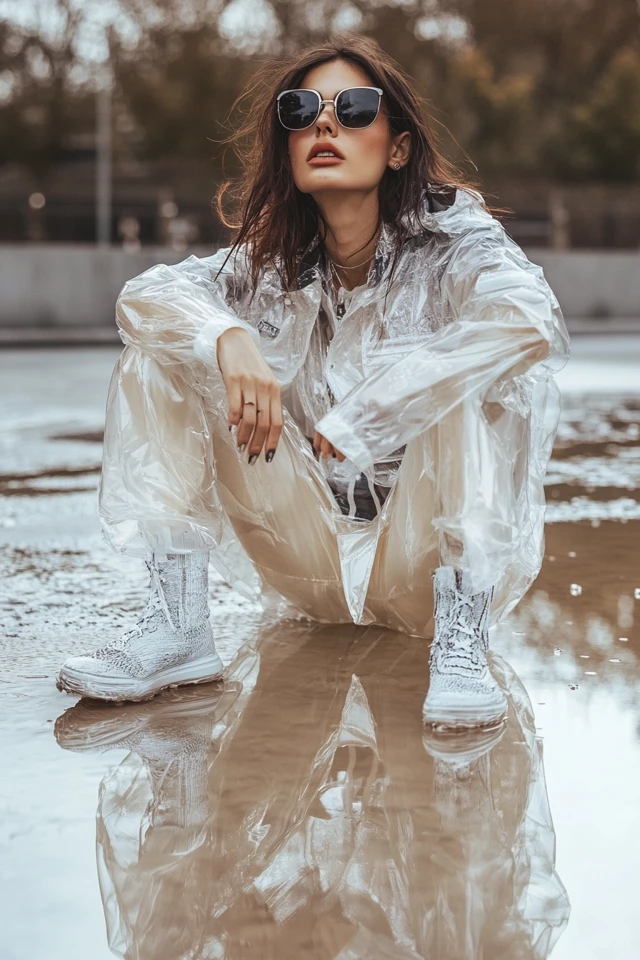 Transparent Raincoats for Stylish Showers - photo 8