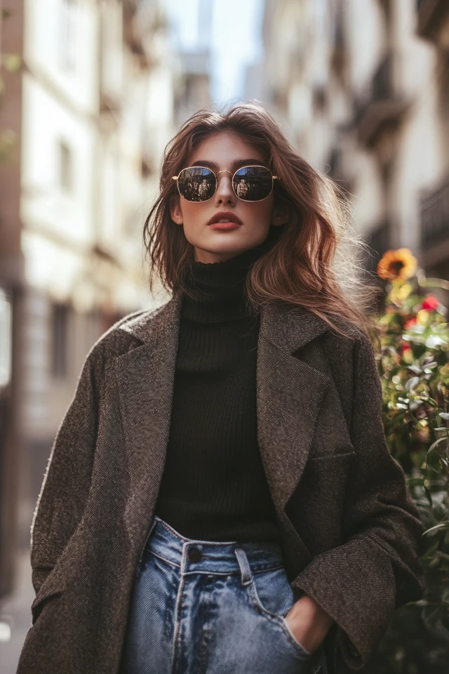 Cropped Jackets for Mild Early Spring Temperatures - photo 8