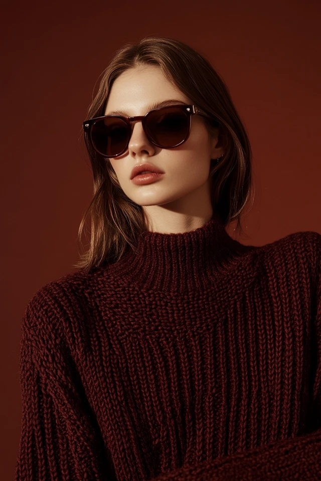 Chocolate and Burgundy Pairings for Cozy Knitwear: A Warm and Elegant Duo - photo 8