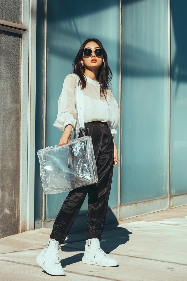 Styling Transparent Bags for Everyday Elegance
