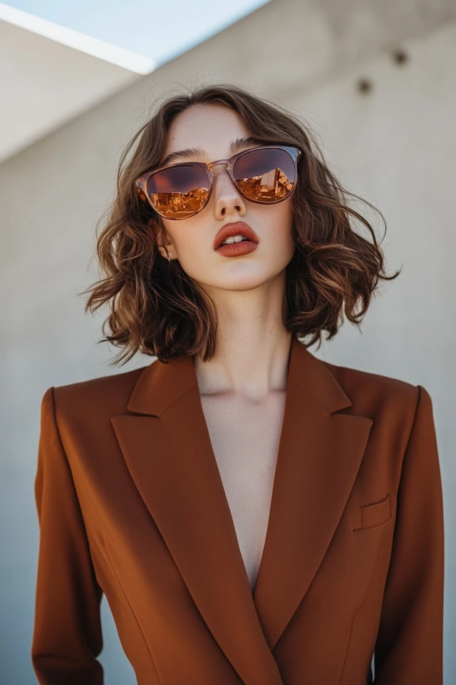Mixing Brown and Mauve in Modern Work Jackets - photo 7