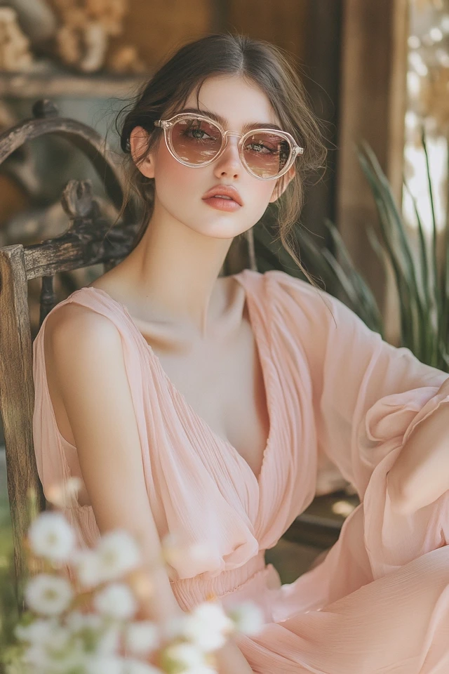 Soft Pink Dresses for Spring Brunches - photo 8