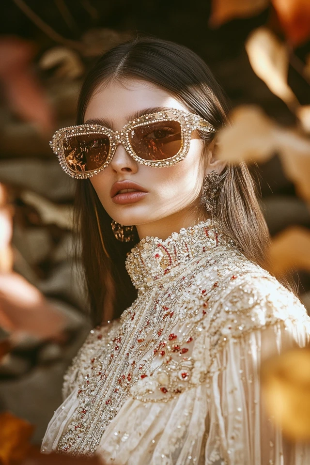 Embellished Blouses for Thanksgiving Celebrations