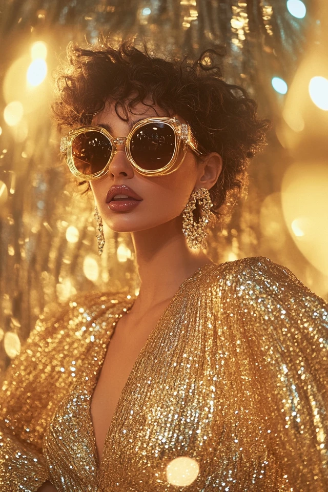 Sparkling Gold Dresses for Dazzling Holiday Events