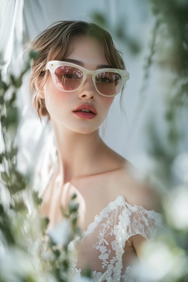 Lace and Chiffon Combinations for Romantic Bridal Looks - photo 8