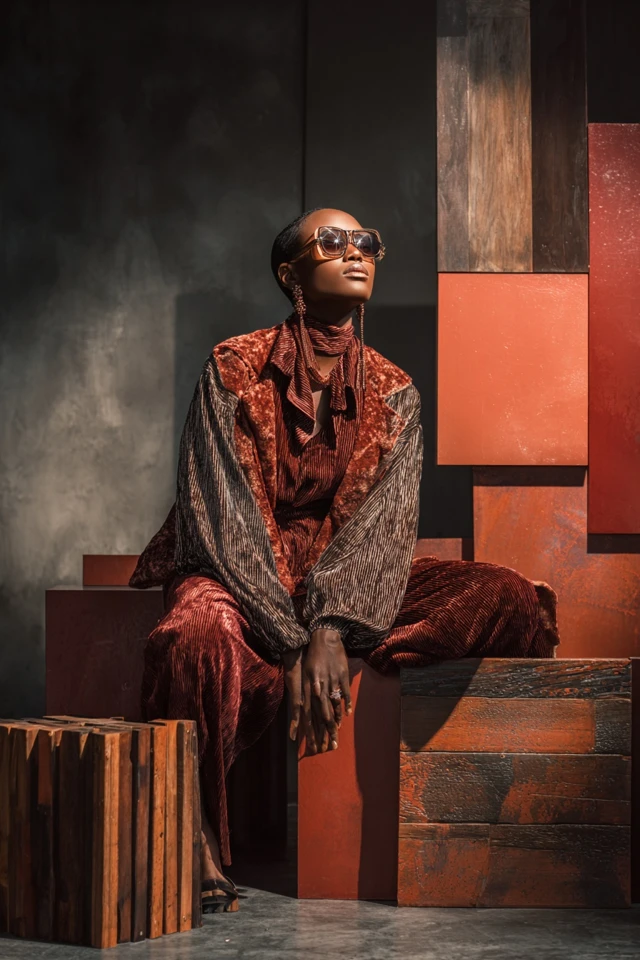 Radiant Jasper Chenille Wardrobe Edit