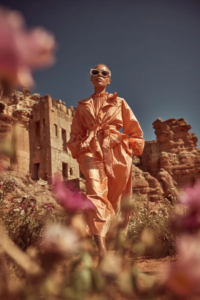 Gleaming Sandstone Taffeta Vacation Vibes