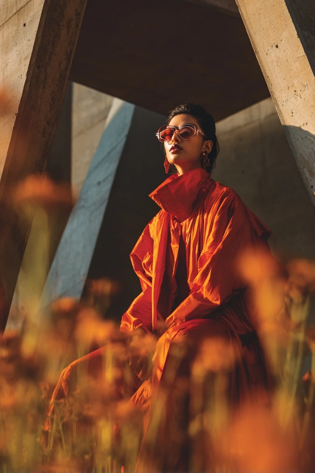 Vibrant Cloudburst Taffeta Capsule Collection