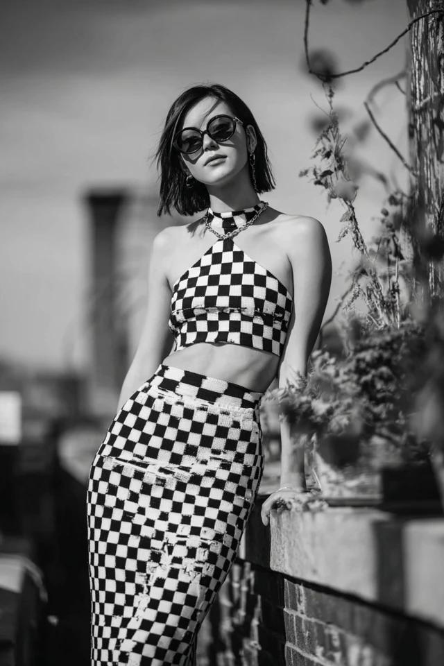 Grunge Black & White Outfits