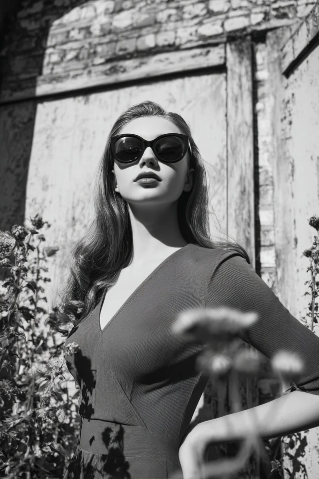 Vintage Black & White Style Guide